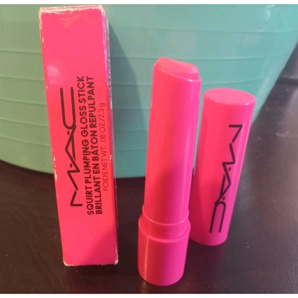 Mac Squirt Plumping Gloss Stick 13 AMPED - Size 0.08 Oz. / 2.3 g - Brand New